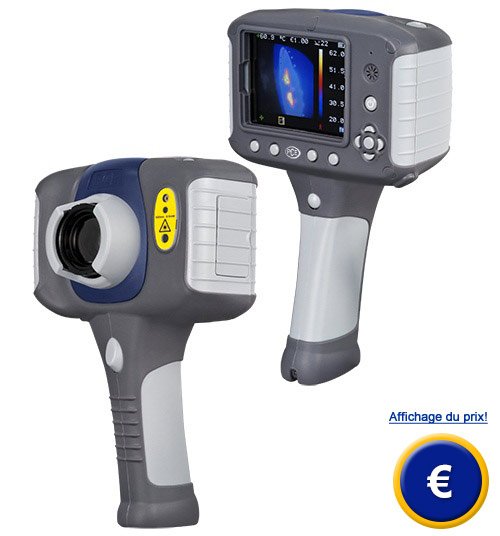 Caméra thermographique pour les contrôles de la construction PCE-TC 3D