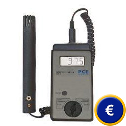 Mesureur d'humidité pour la température et l'humidité PCE-HT 110
