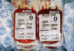 Enregistreur de donnes pour le contrle de la temprature pour poches de sang
