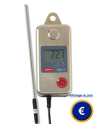 ENREGISTREUR DE TEMPERATURE ET HUMIDITE EBI 310 TH - Laboratoi