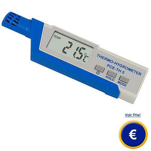 Thermomètre Infrarouge, Point de rosée/Temp/humidité