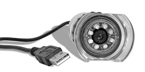 Vous pouvez voir l'illumination LED des objets du microscope portable USB 1,3 MP 52-81000
