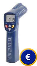 Mesureur de température laser PCE-894, mesureur de température