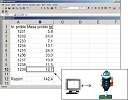 Logiciel et cble de donnes  RS-232 pour le transfert de donnes au PC.