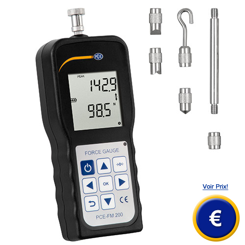 FERVI T050 Multimètre numérique avec sonde de mesure de