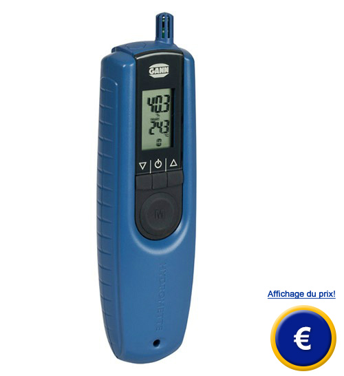 Plus d'informations sur le mesureur d'humidité de l'air ambiant BL Compact TF2