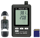 Contenu de la livraison du mesureur d'humidit PCE-HT 110