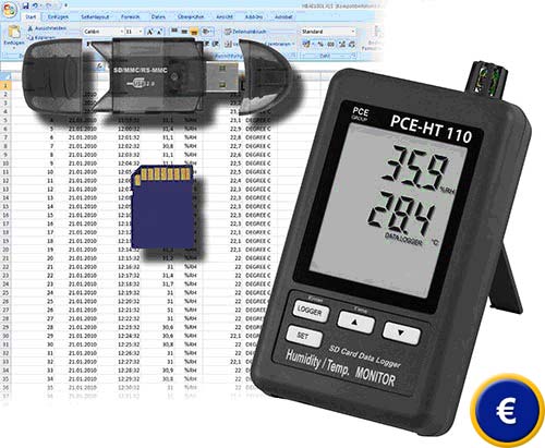 Détecteur d'humidité écran LCD