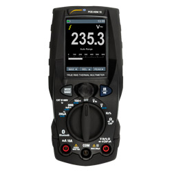 Avant du multimètre PCE-HDM 15