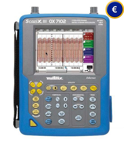 Oscilloscope DSO Scopix OX7102