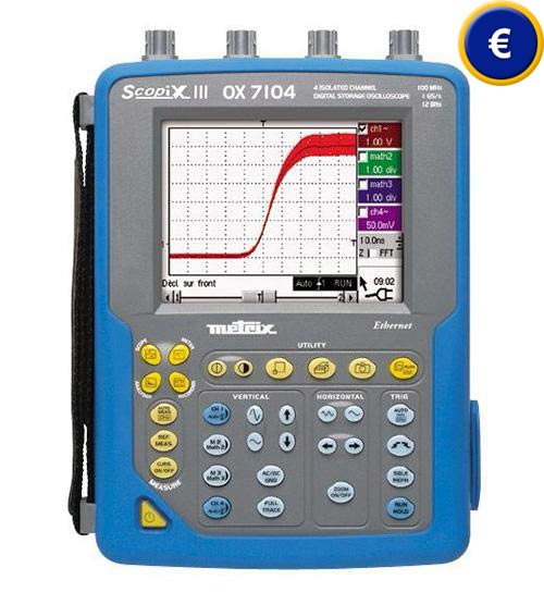 Oscilloscope DSO Scopix OX7104