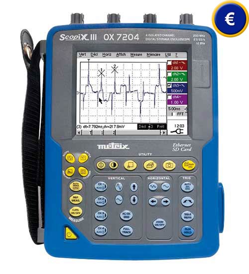 Oscilloscope DSO Scopix OX7204