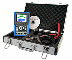 Contenu de l'envoi de l'oscilloscope portable PKT-1220