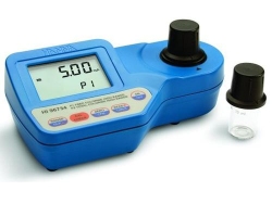 Photomètre de chlore qui peut mesurer le chlore libre et le chlore total.