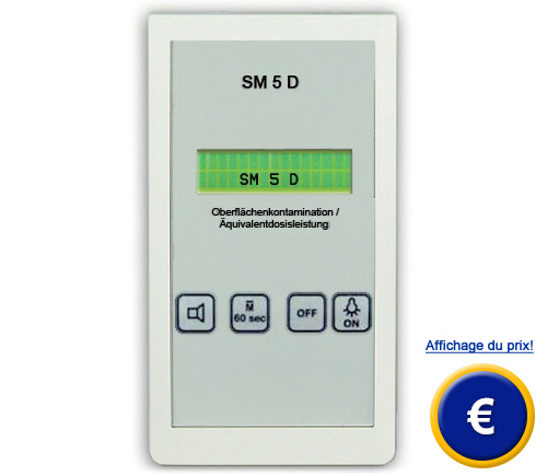 Radiomètre SM-5-D pour Alpha-Bêta-Gamma