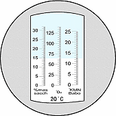 Utilisation d un réfractomètre et conversion