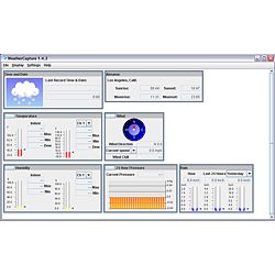 Logiciel d'analyse de la station mtorologique sans fil DCF 4CastPC