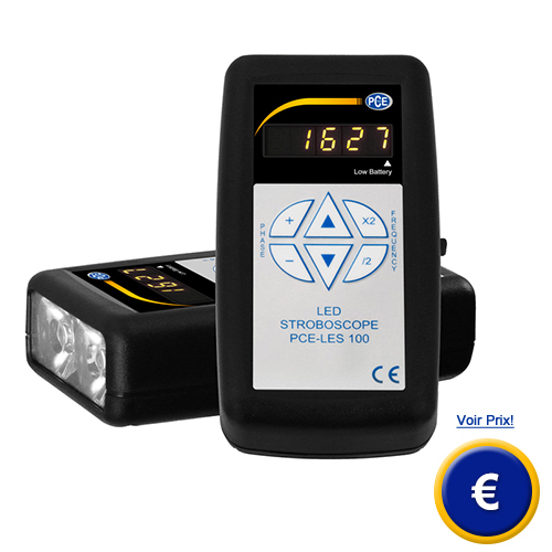 Stroboscope LED portable PCE-LES 100