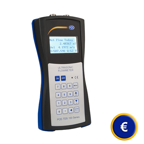 Testeur de dbit par ultrason PCE-TDS 100H