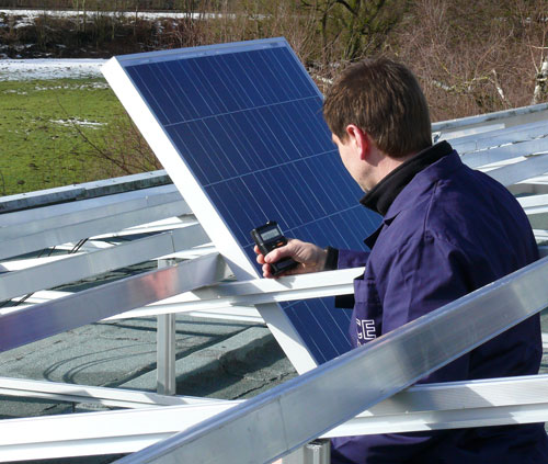 Testeur Rayonnement Solaire Numérique - Compteur D'Énergie Solaire μW/cm² - Pour Physique, Météo, Agriculture
