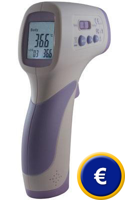 Thermomètre infrarouge pour la fièvre PCE-FIT 10.