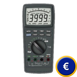 Voltmètre digital DM-9960 avec un indicateur graphique en barres.