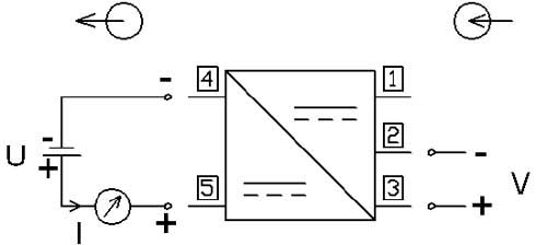 Connexion convertisseur de signal 0-10 V