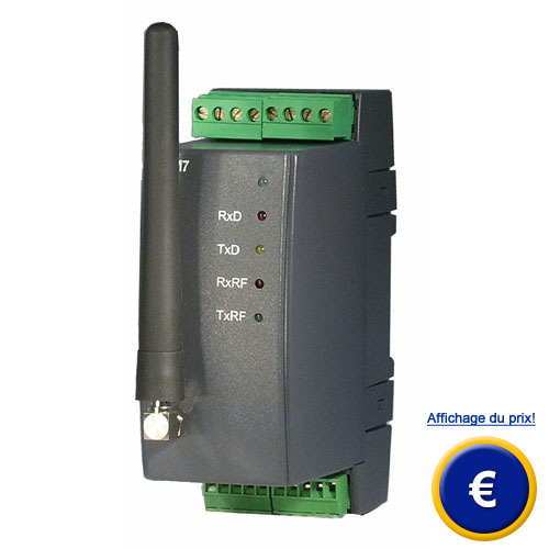 Rcepteur sans fil Modbus PCE-SM7