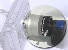 Adaptateur pour caméras numériques avec tous types de fibroscopes (pour les professionnels).