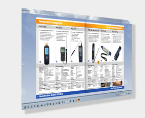 Catalogue en ligne d'appareils de mesure