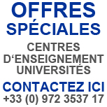 Offres spéciales pour centres d'enseignement et universités